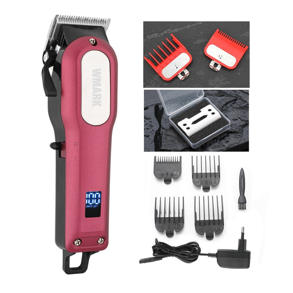 WMARK LCD Display Professional Hair Trimmer