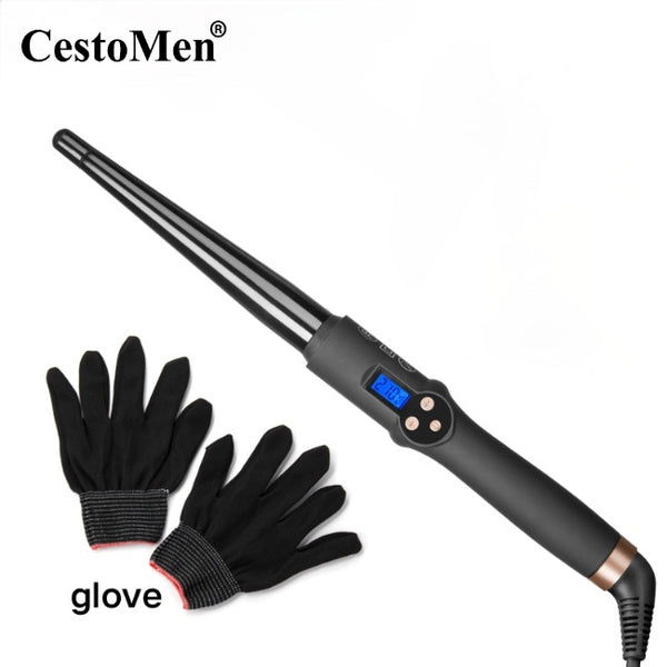 19mm/25mm/32mm Ceramic Cone Hair Curling Iron