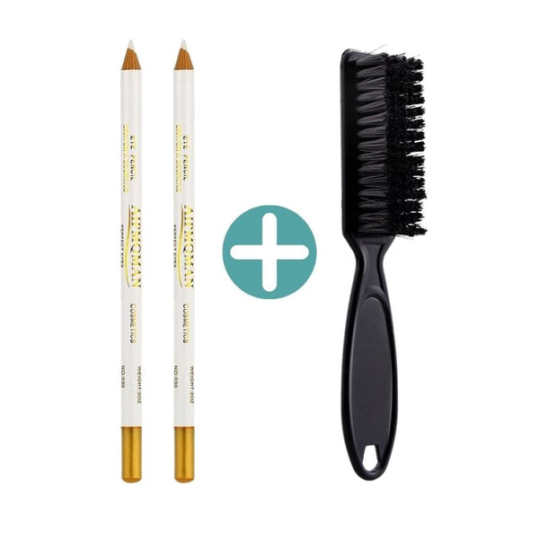 Barber Pencil Lines Up(2packs with brush)