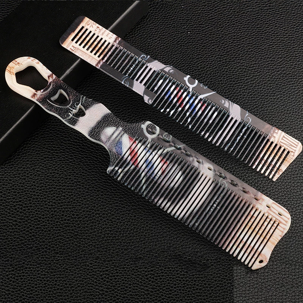 Barber Flat Top Comb 2pcs