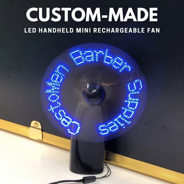 LED Rechargeable Mini Fan Custom-Made