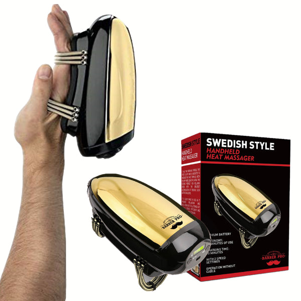 Cordless Heat Massager For Barber Gold