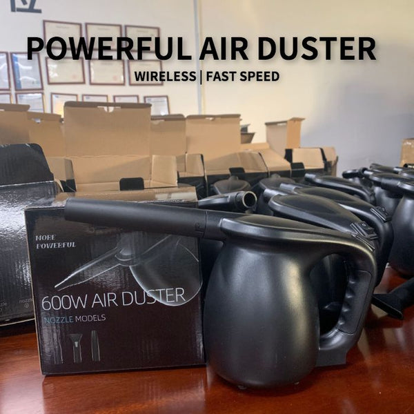 Powerful Air Duster with 3 Nozzles