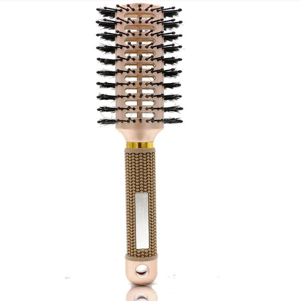 Gold Hair Styling Brush Double Side