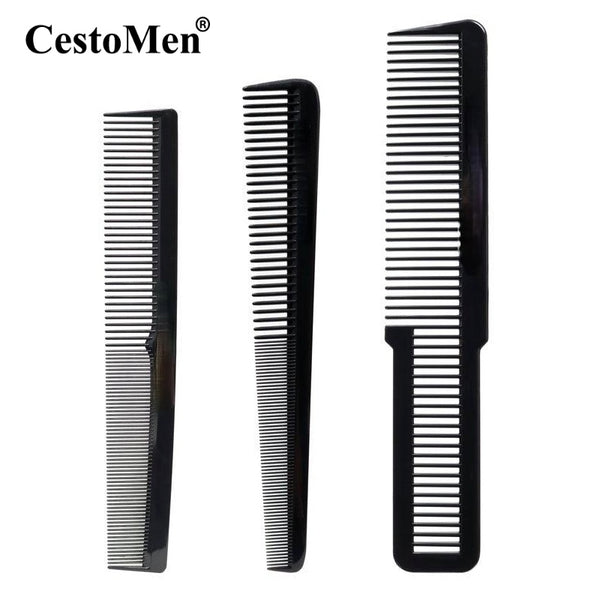 3pcs/set Tapered Comb, Hair Stylist Comb, Clipper Comb