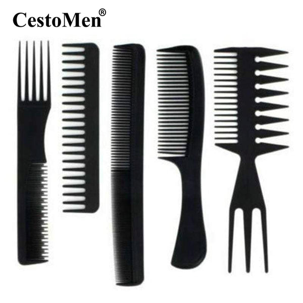 5pcs/set Professional Hair Styling Comb Set