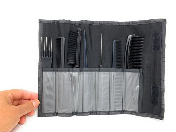 7pcs Professional Set of Combs and Brush