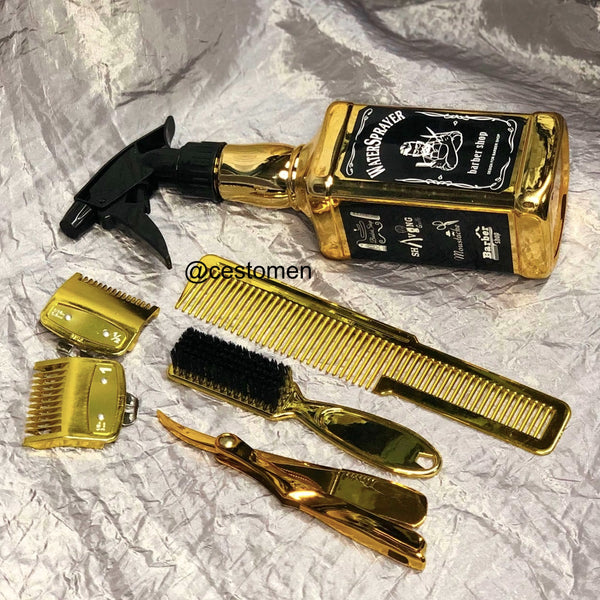 5pcs Gold Set Barber Supply